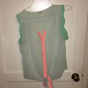 American Eagle sheer top